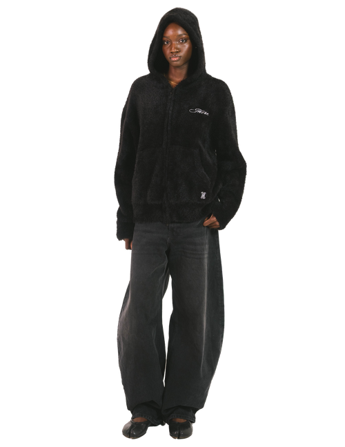 Ragabomi Zip-up Hoodie - Black