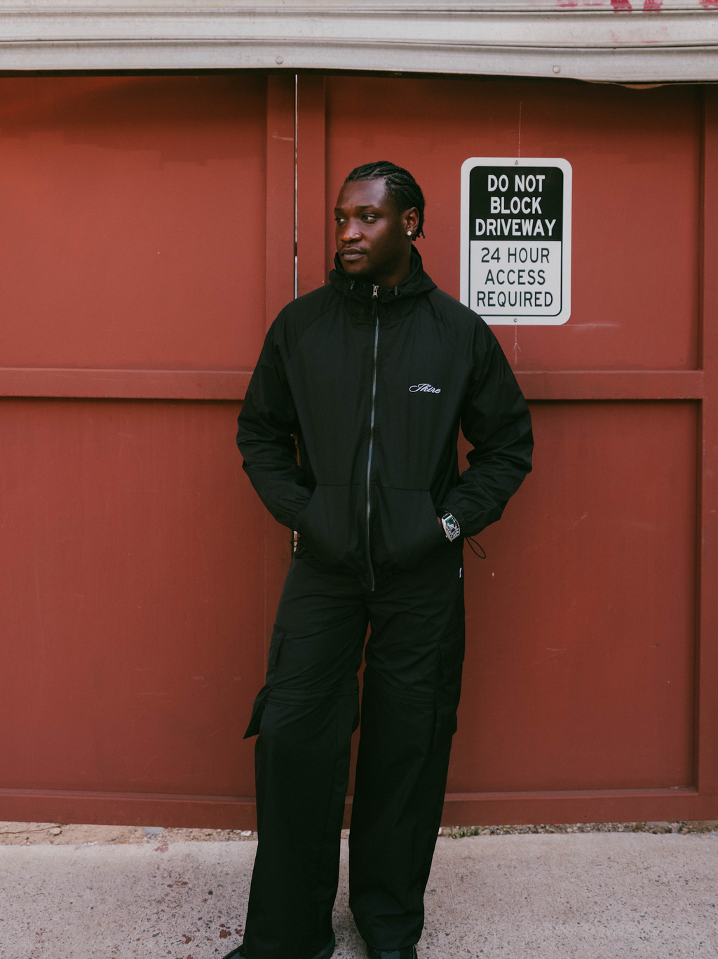 Black Track Pants/Shorts